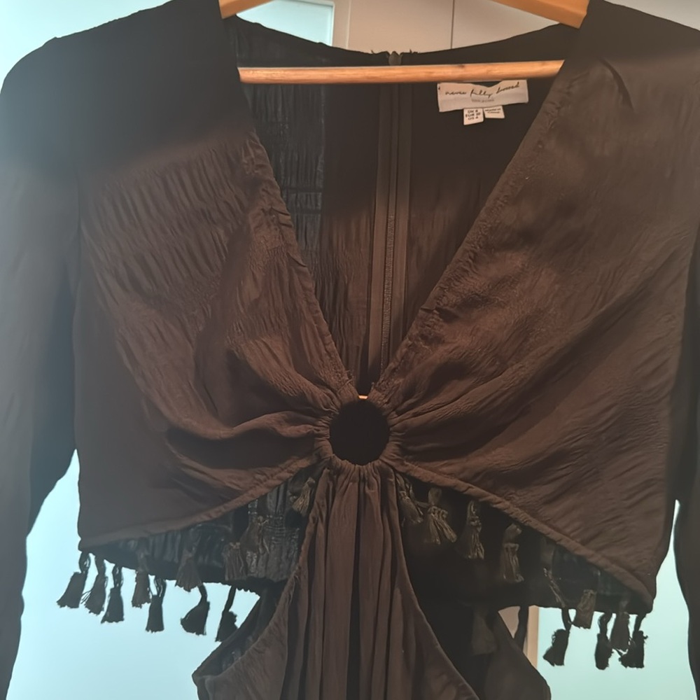 Never Fully Dressed Black Long Sleeve Dress - Picture 7 of 8